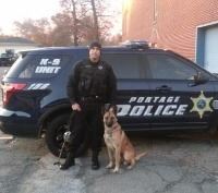Officer Daniel Martinez and K9 Diablo